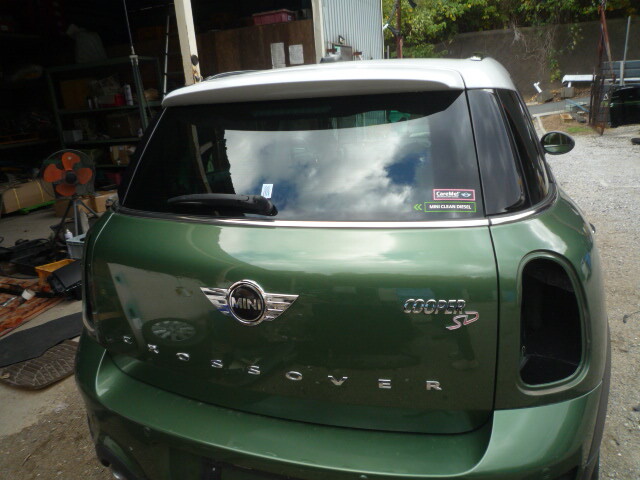 H27年 (R60 ミニ クーパーSD) リアゲート (クロスオーバー ZB20) バック ドア