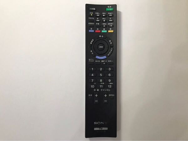 送料無料 SONY 純正 テレビリモコン RM-JD020