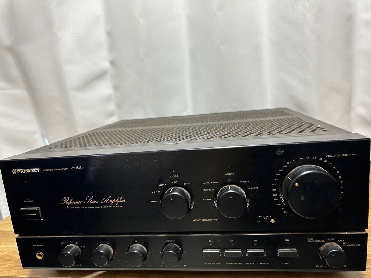 Yahoo!オークション -「pioneer a-838」(アンプ) (オーディオ Yahoo!オークション -「pioneer a-838」(アンプ) (オーディオ