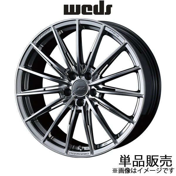 エフゼロ FZ-4 スカイライン V36クーペ 20インチ アルミホイール 1本 ダイヤモンドブラック 0039837 WEDS F-ZERO FZ-4