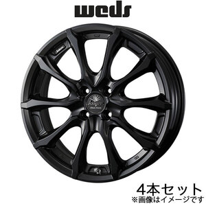 クレンツェ ヴェルサム030エボ フィット GR1/GR2/GR3/GR4/GS4/GS6 17インチ アルミホイール 4本 マットブラック 0041919 WEDS Kranze