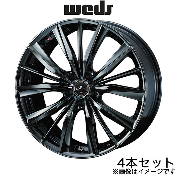 レオニスVX セレナ C26 18インチ アルミホイール 4本 ブラックメタルコート1 0039256 WEDS LEONIS VX