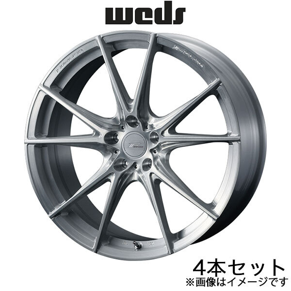 エフゼロ FZ-2 クラウン 180系 19インチ アルミホイール 4本 ブラッシュド 0039012 WEDS F-ZERO FZ-2