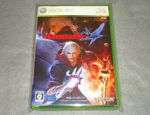 未使用 美品 XBOX360 カプコン デビルメイクライ4