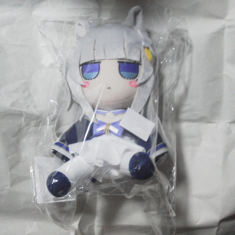 Amazon.co.jp: Gift ふもふもちぇしゃー。 ぬいぐるみ アズール