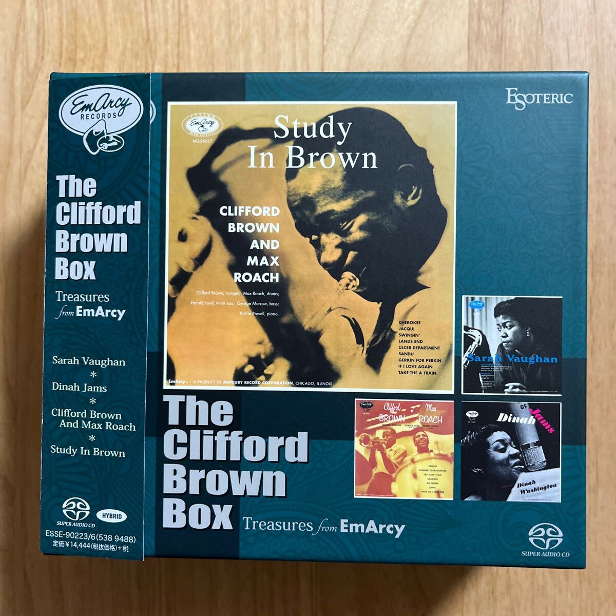 Yahoo!オークション -「ESOTERIC THE CLIFFORD BROWN BOX」の