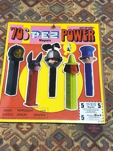 送料185円~ レア PEZ ペッツ マグネット magnets 70's アンティーク 昭和レトロ