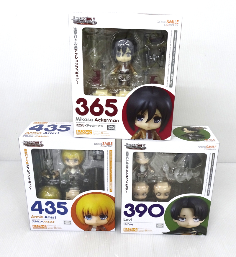 Yahoo!オークション -「進撃の巨人 ねんどろいど リヴァイ Yahoo!オークション -「進撃の巨人 ねんどろいど リヴァイ