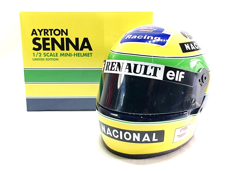 ミニチャンプス 1/8スケール ヘルメット アイルトン セナ