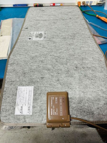 Nationalナショナル デスクヒーター カーペット 動作品 リモコン付き