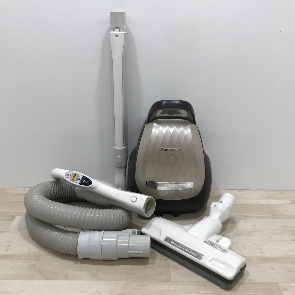 クリーナー 掃除機 パナソニック 2015年製 紙パック MC-PK16G-N