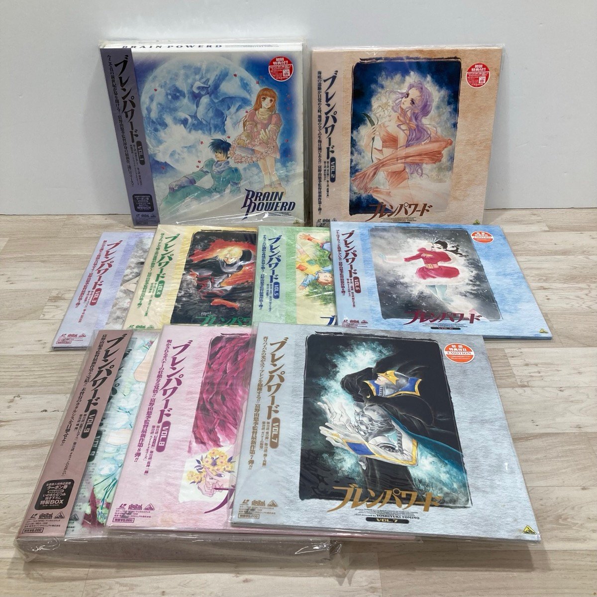 Amazon.co.jp: ブレンパワード VOL.1 特製BOX LD レーザー