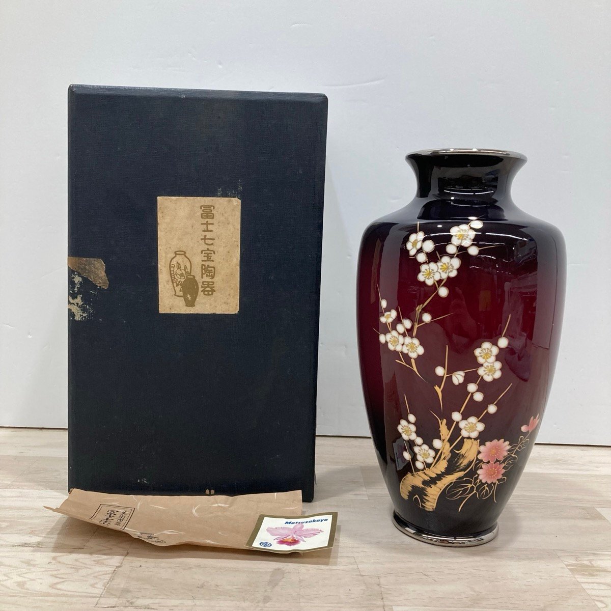 Yahoo!オークション -「七宝 花瓶 梅」(工芸品) の落札相場 Yahoo!オークション -「七宝 花瓶 梅」(工芸品) の落札相場