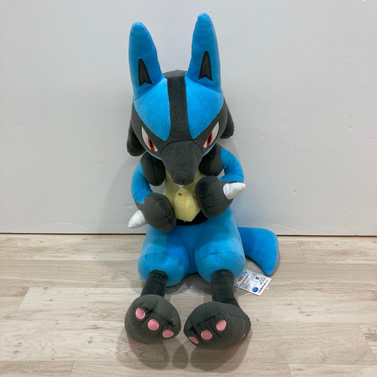 非売品☆ポケットモンスター☆ぬいぐるみ☆ルカリオ☆残1 目出度い