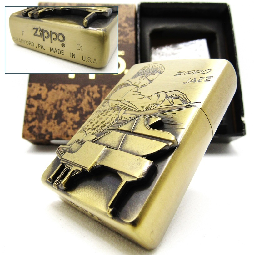 ZIPPO AEROSMITH 24570 ロゴ 未使用 美品 箱付き 2008年製