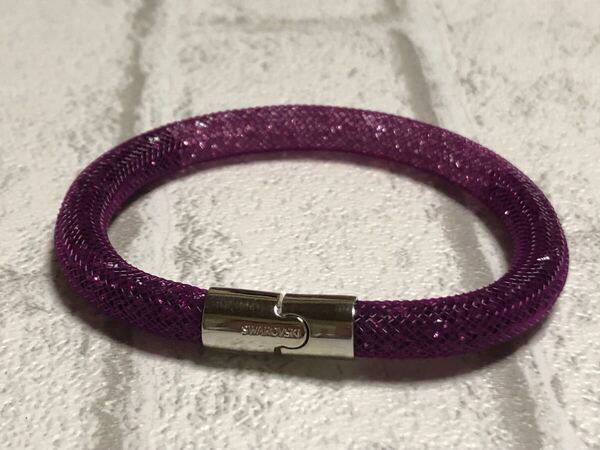 SWAROVSKI スターダスト ブレスレット パープル