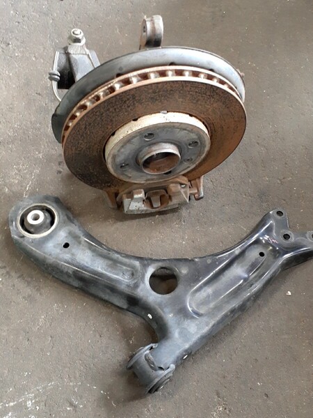 AACHY アップ! 左フロント ナックル ブレーキ セット 59511km ABS フォルクスワーゲン VW UP! 1S0407255 1S0407151