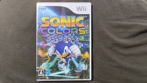 Wii ソニックカラーズ ケース・説明書付 SONIC COLORS セガ SEGA