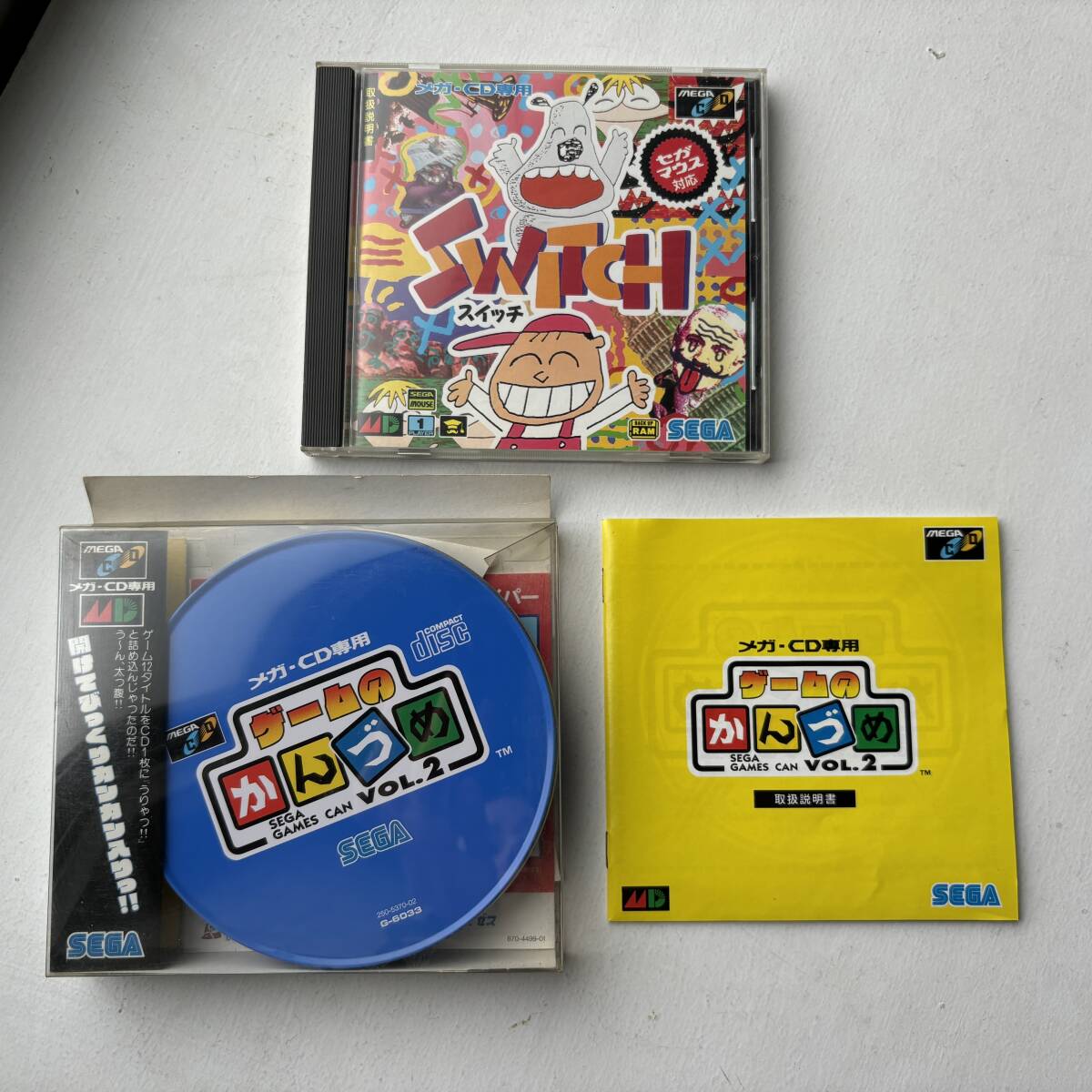 Yahoo!オークション -「ゲームのかんづめ」(メガドライブ) (セガ