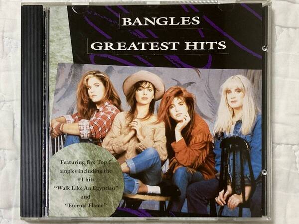 【80's】Bangles / Greatest Hits (1990、US盤CD、Long Box盤、Eternal Flame、Manic Monday、Walk Like An Egyptian)