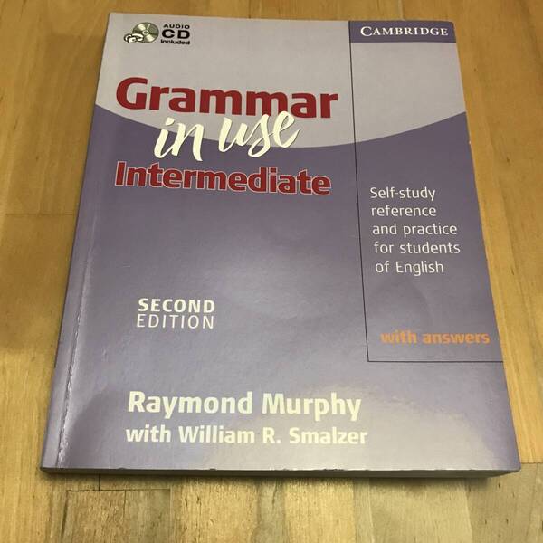古本 洋書 Grammar in Use Intermediate with answers Raymond Murphy SECOND EDITION CAMBRIDGE CD