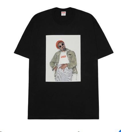 新品未開封 Supreme Andre 3000 Tee Black 24SS 黒