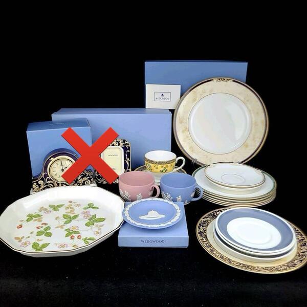 ♪良品♪ウェッジウッド WEDGWOOD まとめ セット ワイルドストロベリー ジャスパー グレンミスト コーヌコピア キャベンディッシュ