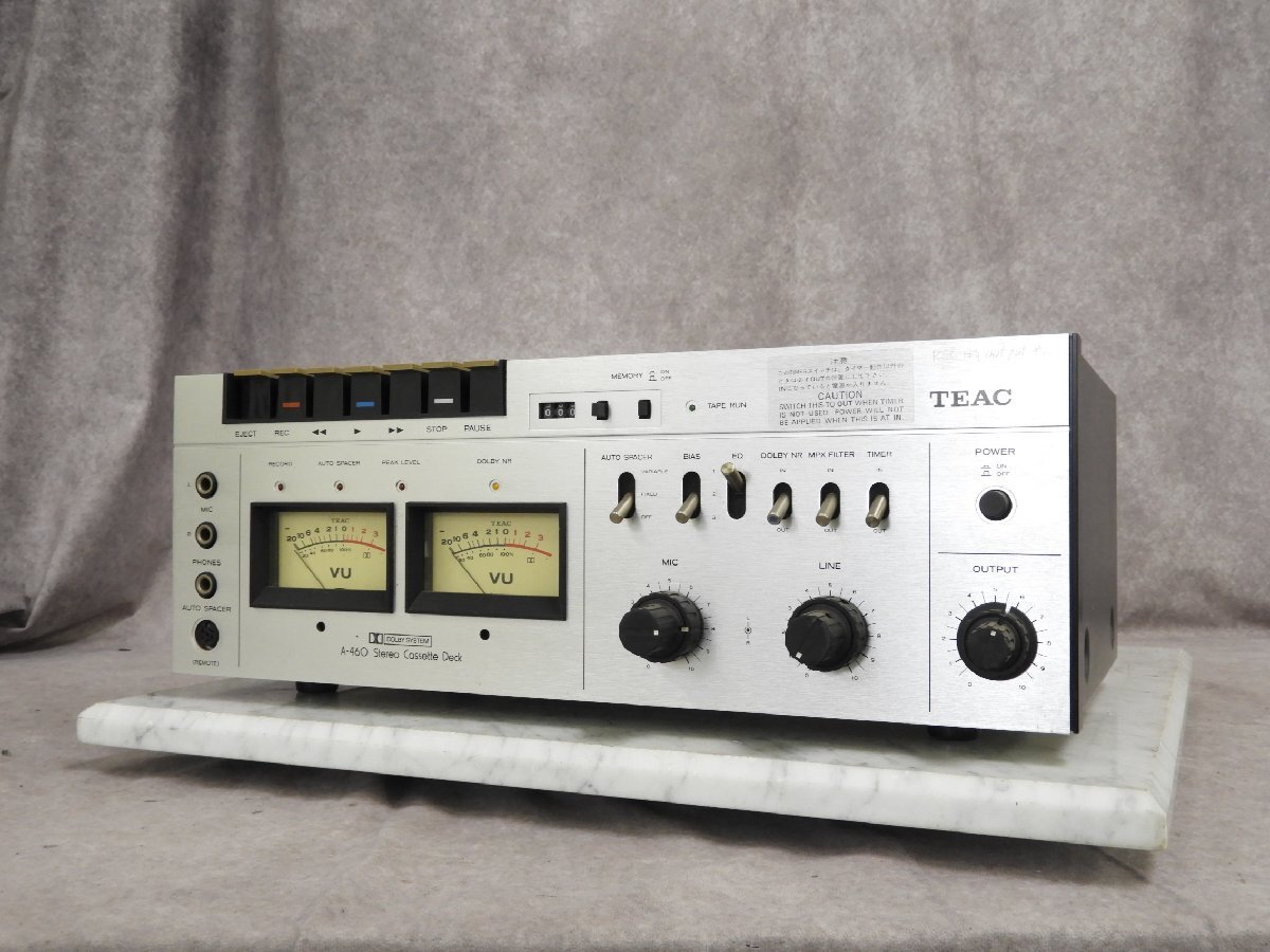 Yahoo!オークション -「teac a460」(オーディオ機器) の落札相場 Yahoo!オークション -「teac a460」(オーディオ機器) の落札相場