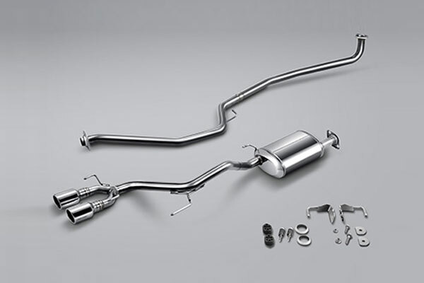 MUGEN 無限 スポーツエキゾーストシステム 標準装備リアバンバー同時装着タイプ 未塗装 N-WGNカスタム JH3 JH4 2022/9~