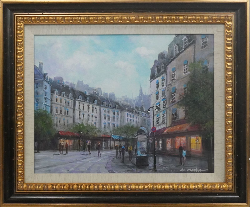 Yahoo!オークション -「パリの街角」(油彩) (絵画)の落札相場 Yahoo!オークション -「パリの街角」(油彩) (絵画)の落札相場