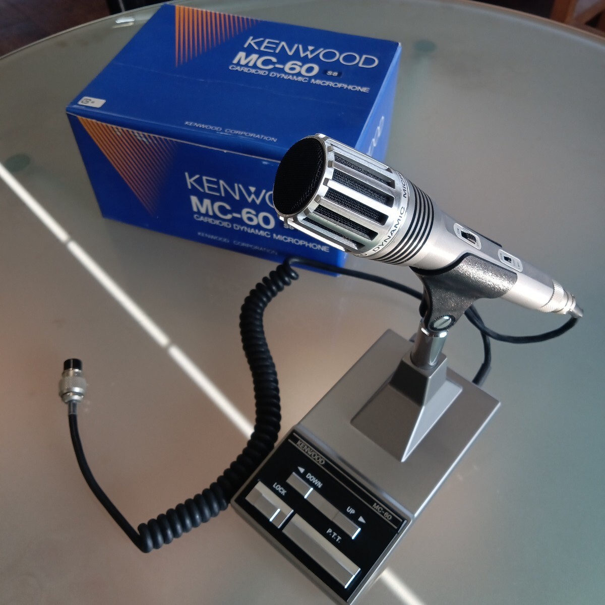 TRIO/KENWOOD MC-60 スタンドマイクIMP50K/600対応 アマチュア無線