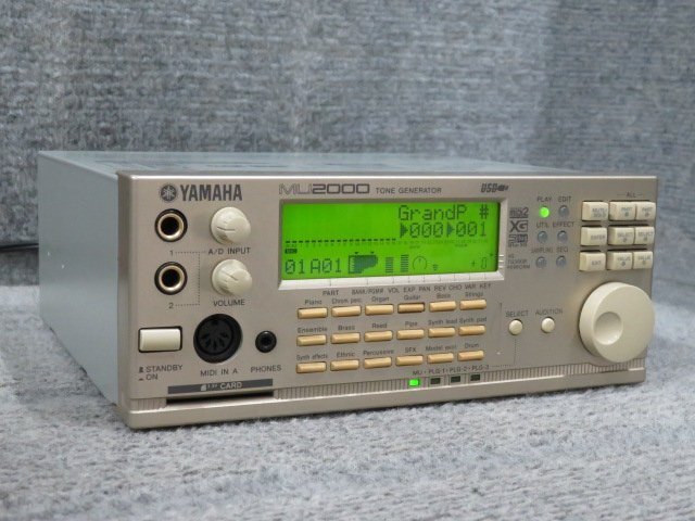 Yahoo!オークション -「yamaha mu2000」(音源モジュール) (DTM Yahoo!オークション -「yamaha mu2000」(音源モジュール) (DTM