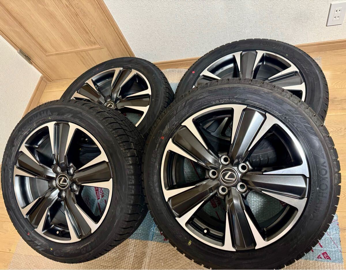 美品】レクサス UX Fスポーツ 純正 18in 7J +45 PCD114.3