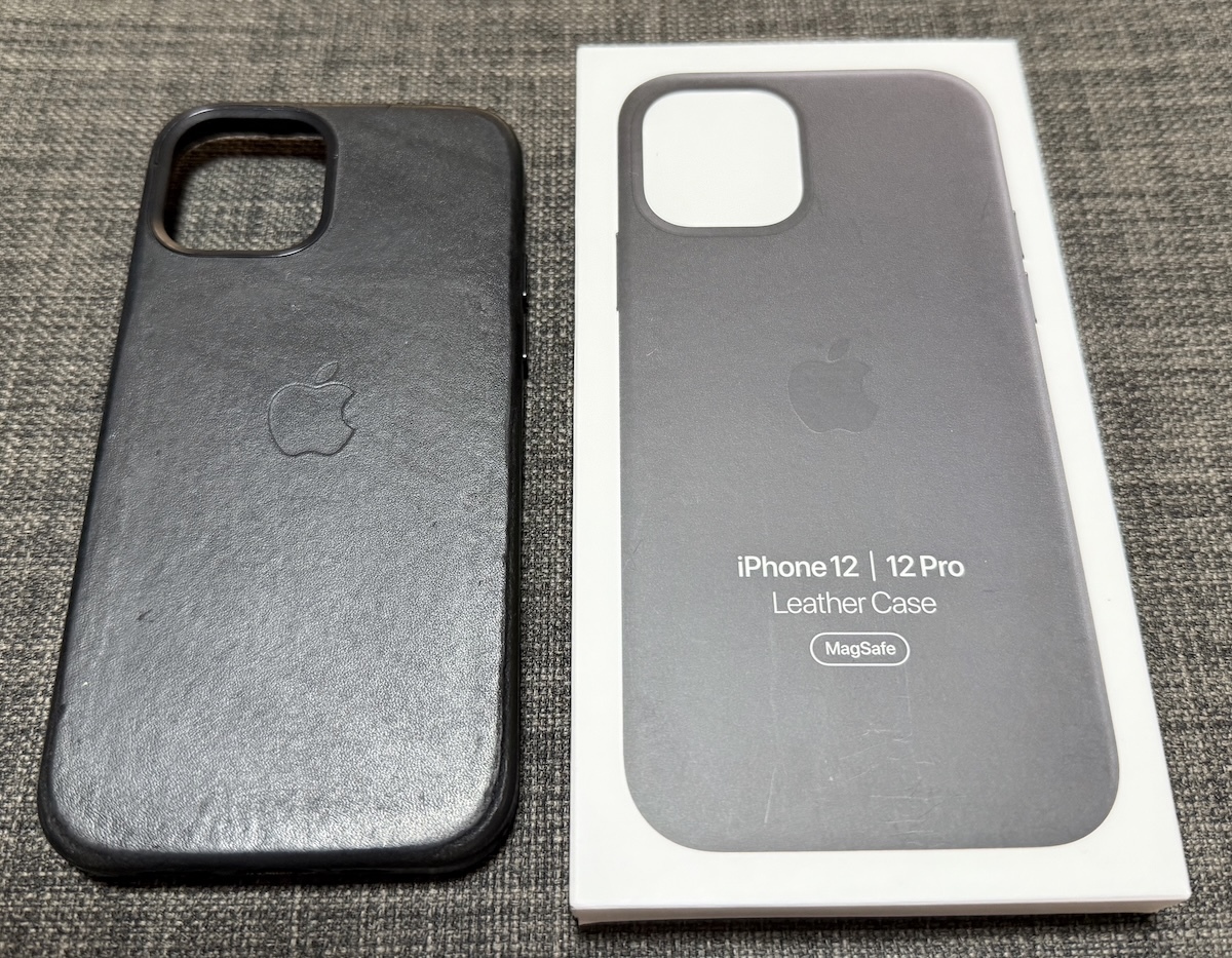 Yahoo!オークション -「iphone純正レザーケース」(iPhone 12/12