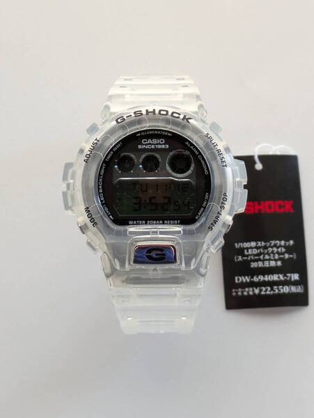 G-SHOCK 40th Anniversary CLEAR REMIXシリーズ 限定モデル DW-6940RX-7JR