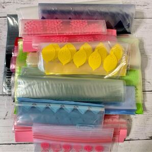 80枚 IKEA /イケアプラスチック袋 アソート 2.5L-0.2L