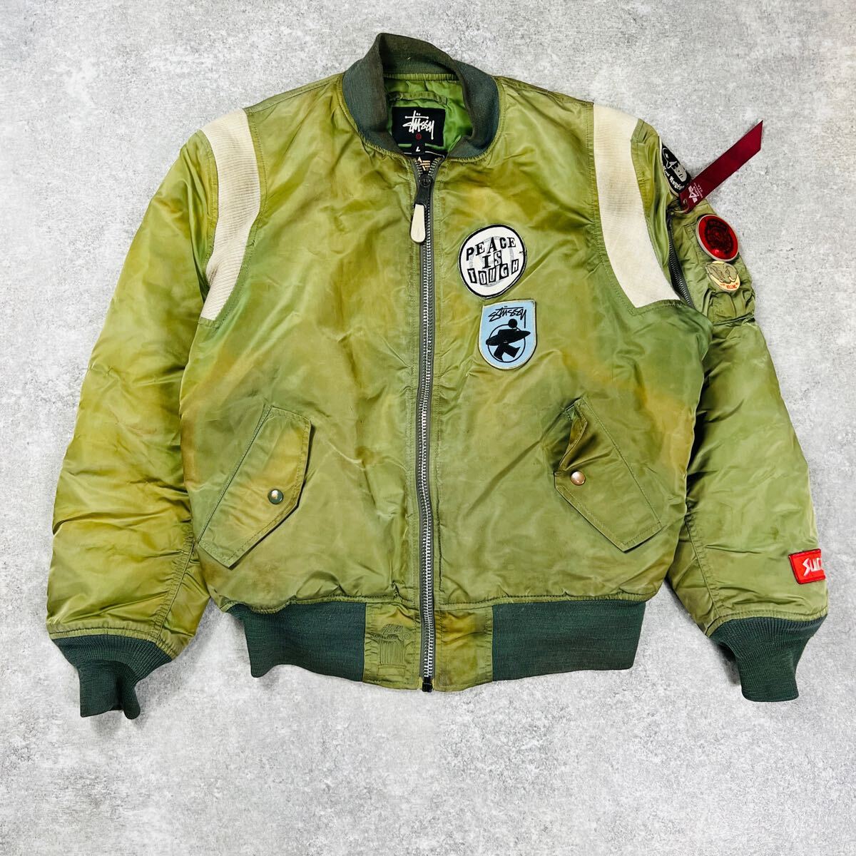 Yahoo!オークション -「stussy ma-1」の落札相場・落札価格 Yahoo!オークション -「stussy ma-1」の落札相場・落札価格