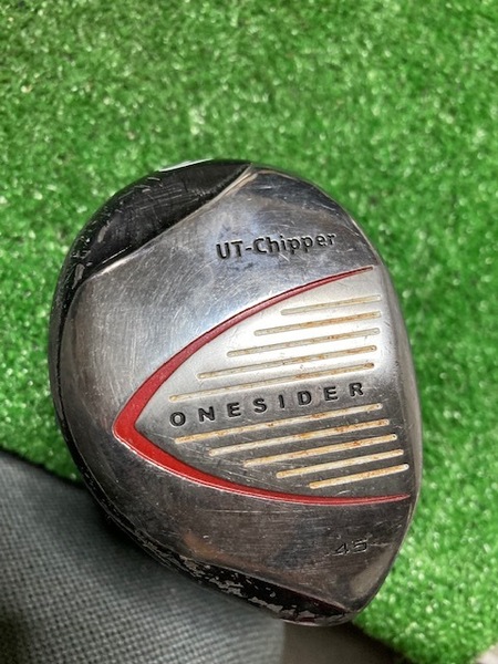 全国送料無料 中古チッパー ONE SIDER UT-CHIPPER 45° スチール34インチ ロンググリップ装着 Y3032