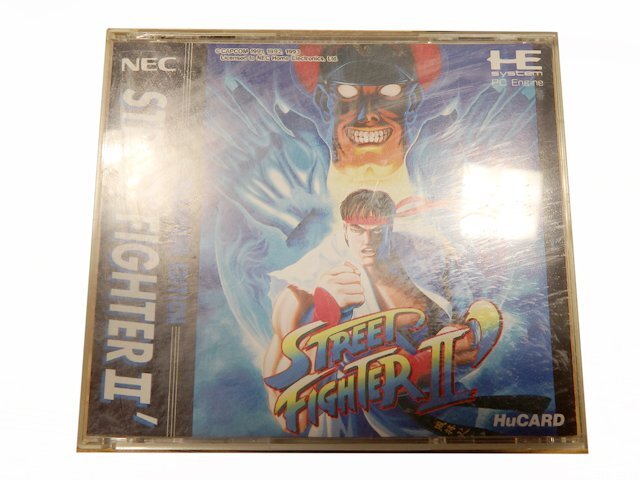 Yahoo!オークション -「street fighter card」(PCエンジン) (NEC