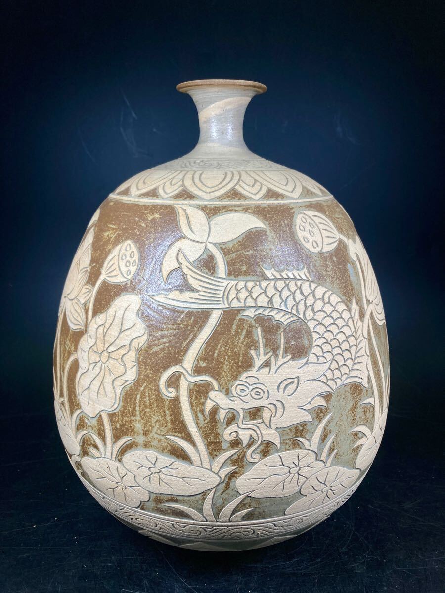 掛け軸 佐藤白雲 青龍図 絹本 希少 軸装 茶道具 掛軸 美品 です。 - メルカリ