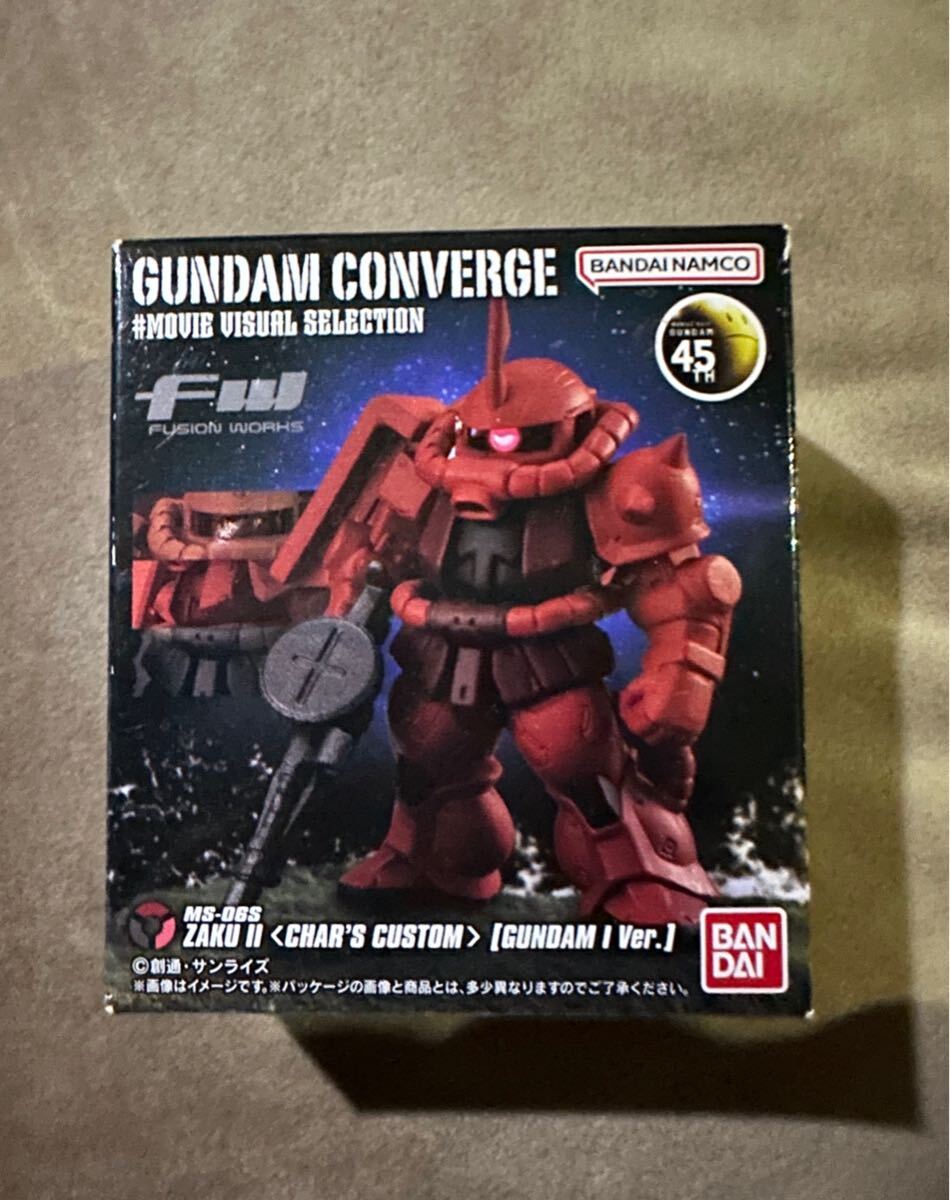 Yahoo!オークション -「fw gundam converge シャア専用ザクii
