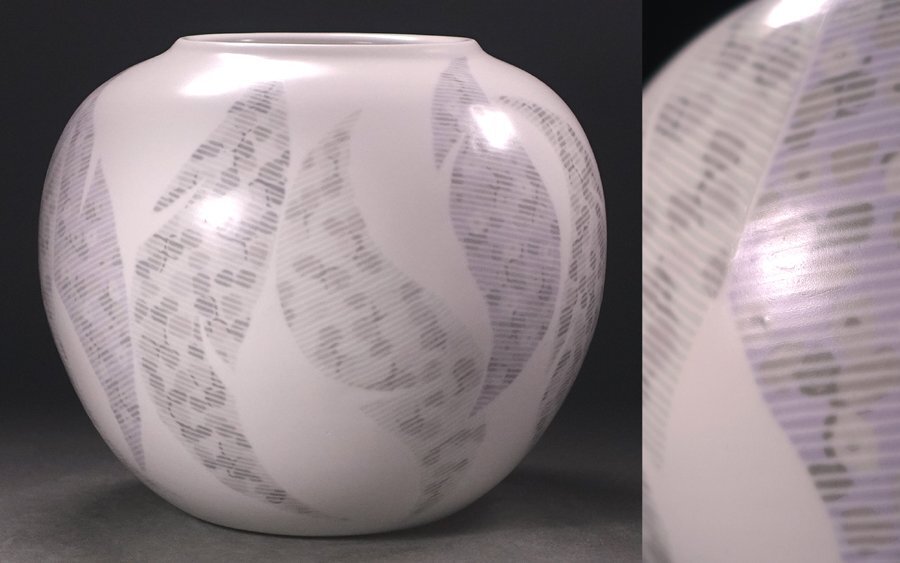 新しいスタイル 内藤裕 「釉象嵌 大皿」 工芸品 - 工芸品