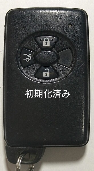 初期化済トヨタ純正スマートキー 3ボタン アリオン アクシオ トランク アイシスプレミオ基盤番号271451-0500 新品電池サービス22
