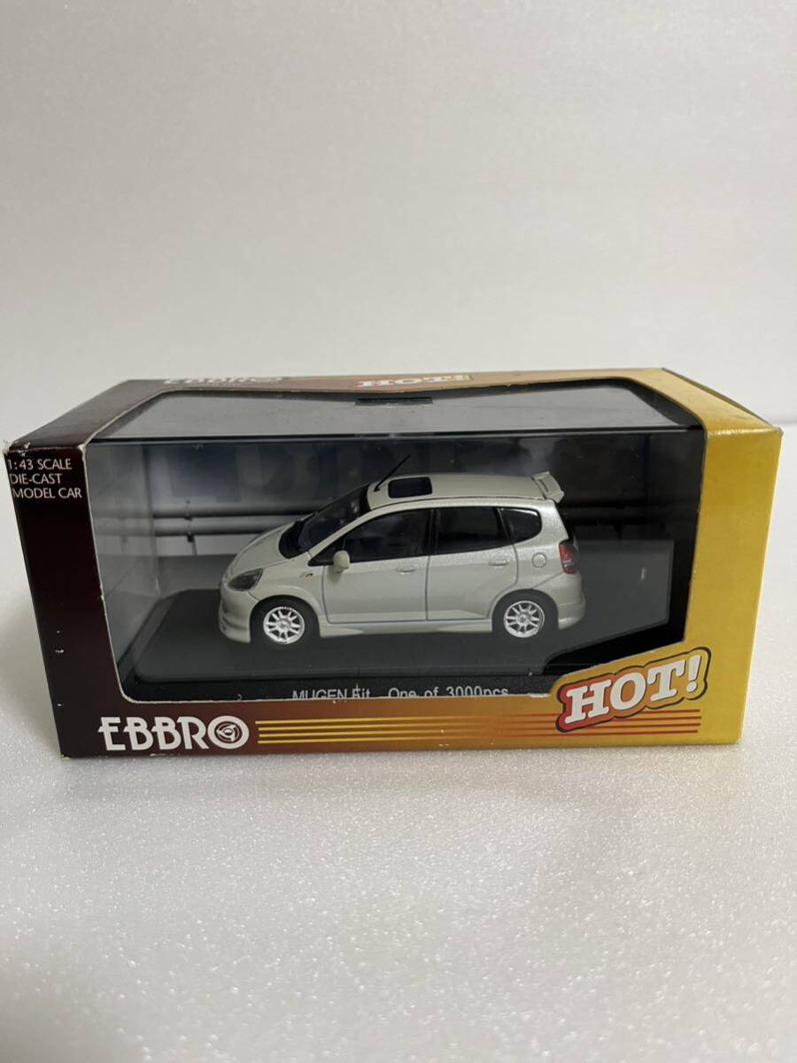 Amazon | 1/43 エブロ ミニカー フィット 無限 MUGEN Fit