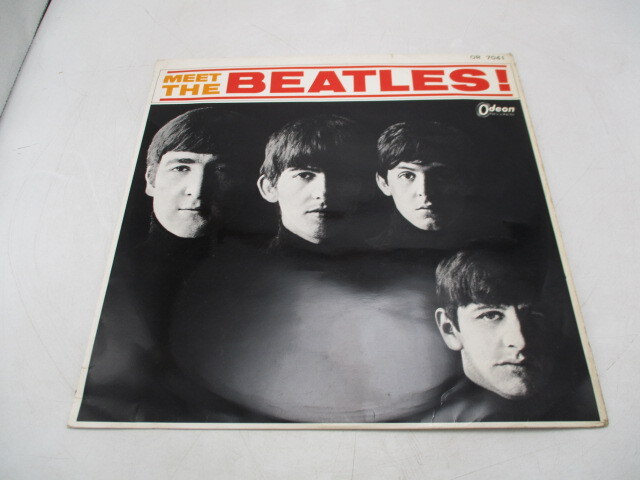 ビートルズ MEET THE BEATLES レコード 国内盤 赤盤 - メルカリ