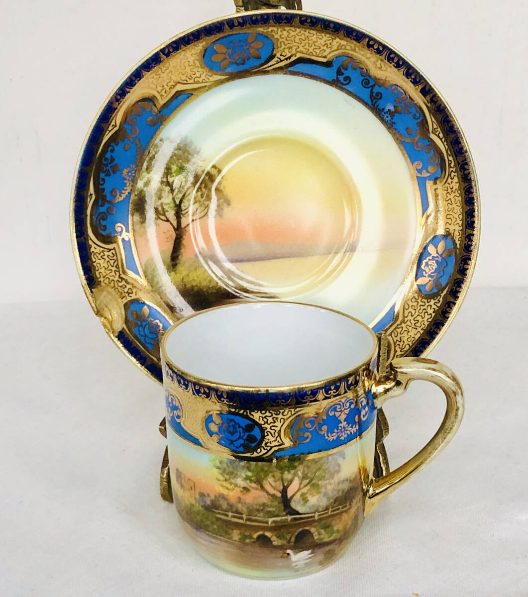1910年 オールドノリタケ英国輸出用マルキ印ラスターハンド 1910年 オールドノリタケ英国輸出用マルキ印ラスターハンド