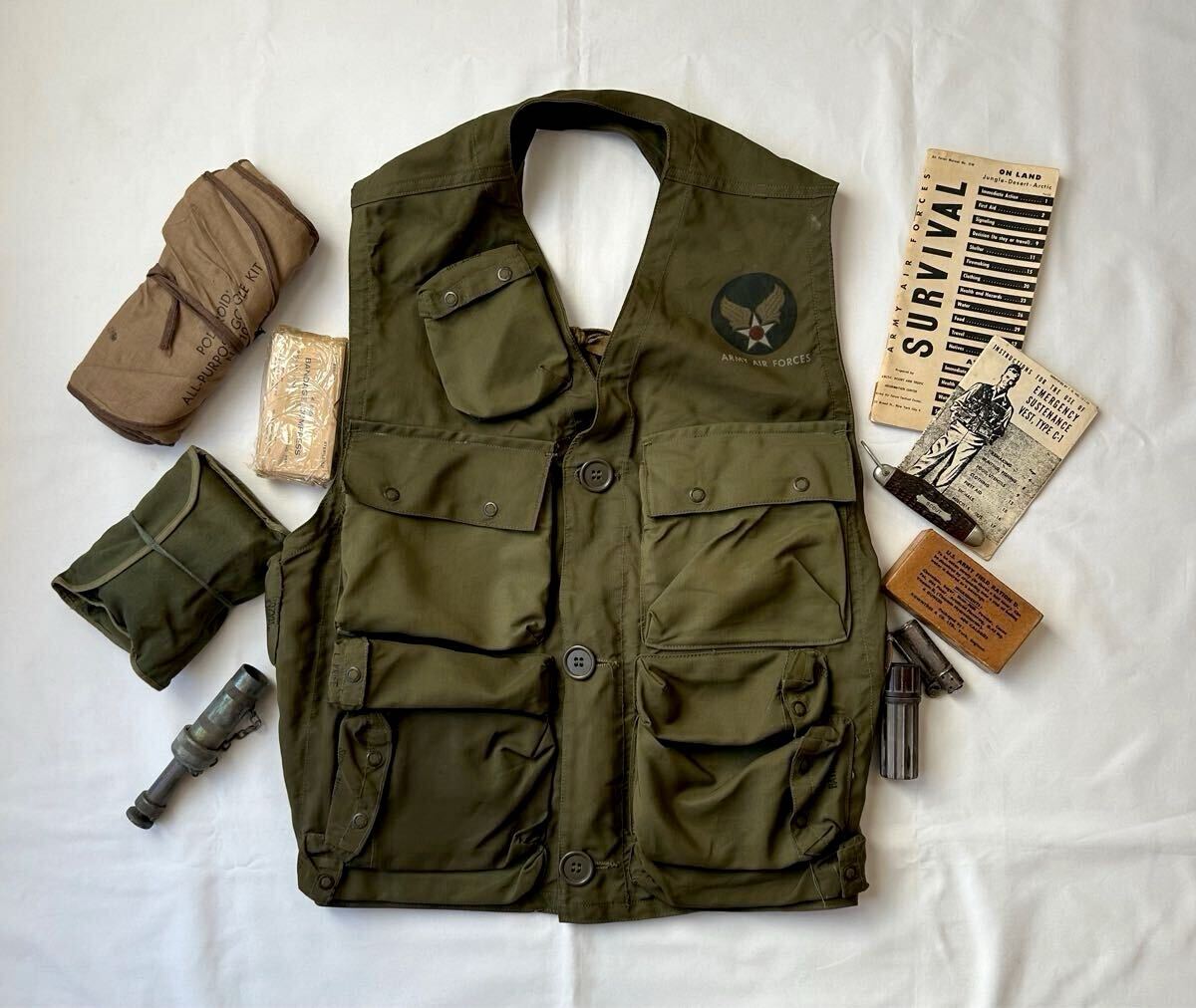 40s us ARMY Air Force c-1 vest ベスト | mill kagoshima