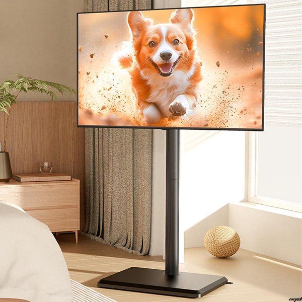 【ブラックカラーでインテリアに調和するシンプルでスタイリッシュなデザイン】 テレビスタンド ハイタイプ 壁寄せ テレビ台
