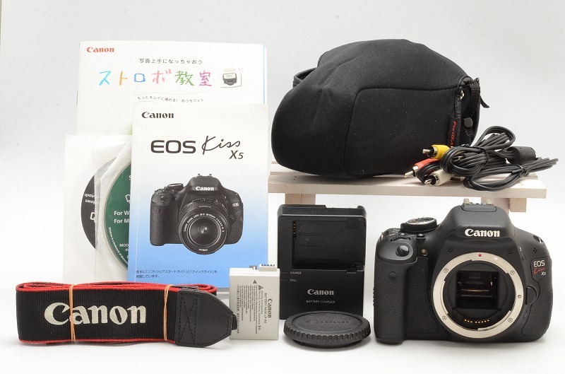 ★美品★ Canon EOS kiss x5 body キヤノン ボディ キレイ 完動 ◆122