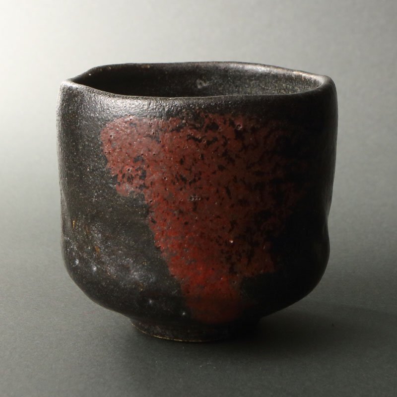 茶器/茶道具 抹茶茶碗】 黒楽茶碗 筒 川崎和楽作 – 今屋静香園